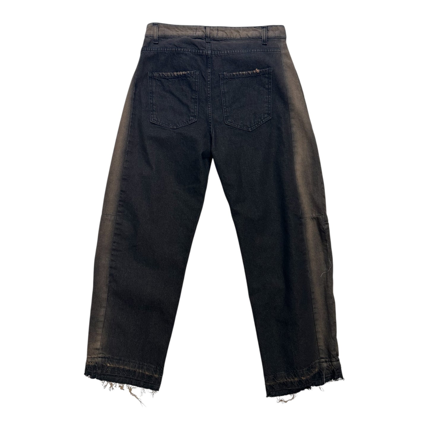 Jeans Baggy Brown Sabbiato